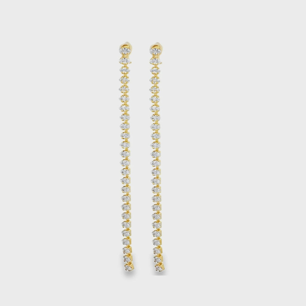 18K Gold Filled Chunky , Everyday Jewelry, Fancy Big Waterproof Tarnish Resistant Stud Earrings Small