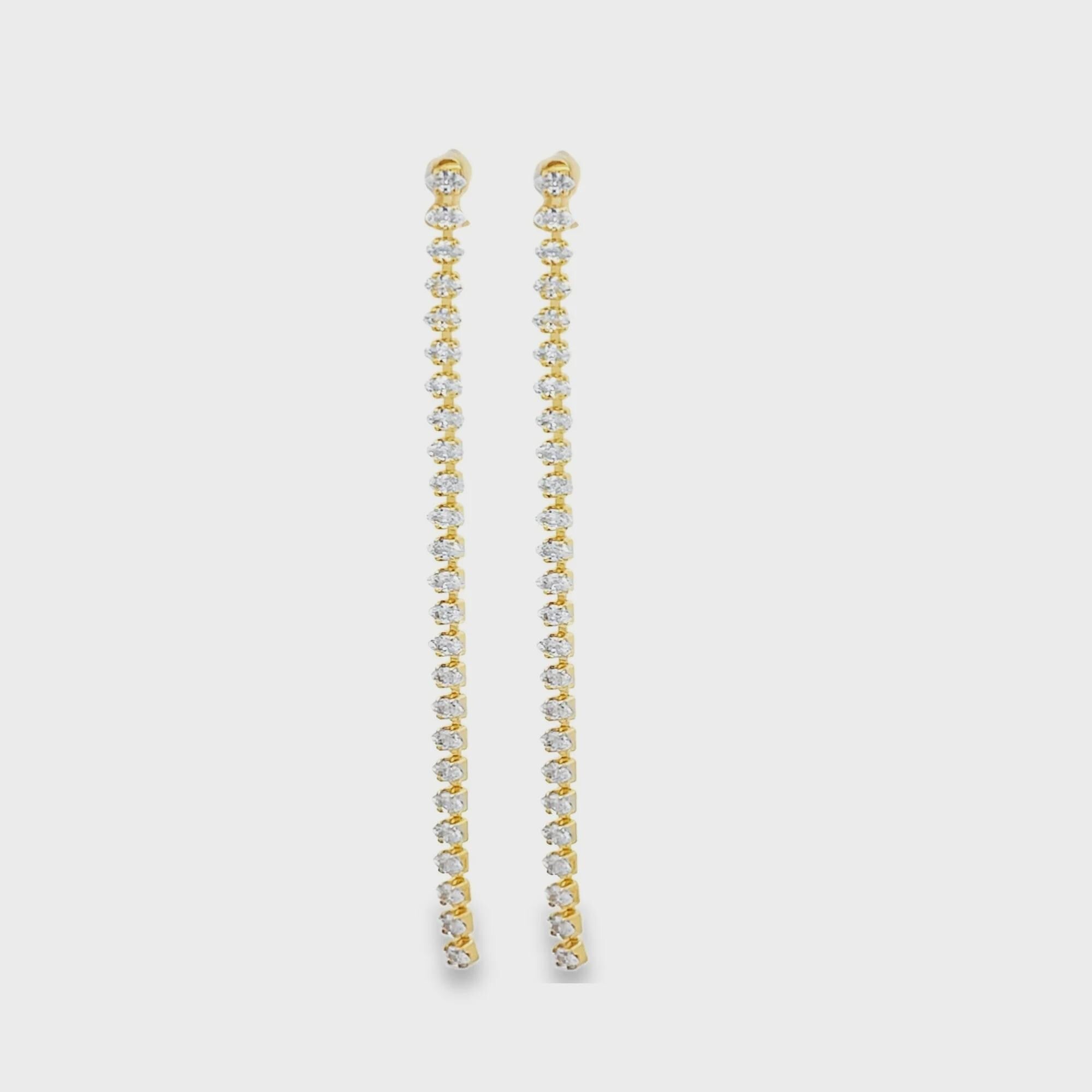 18K Gold Filled Chunky , Everyday Jewelry, Fancy Big Waterproof Tarnish Resistant Stud Earrings Small